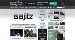 Desktop Screenshot of gajitz.com